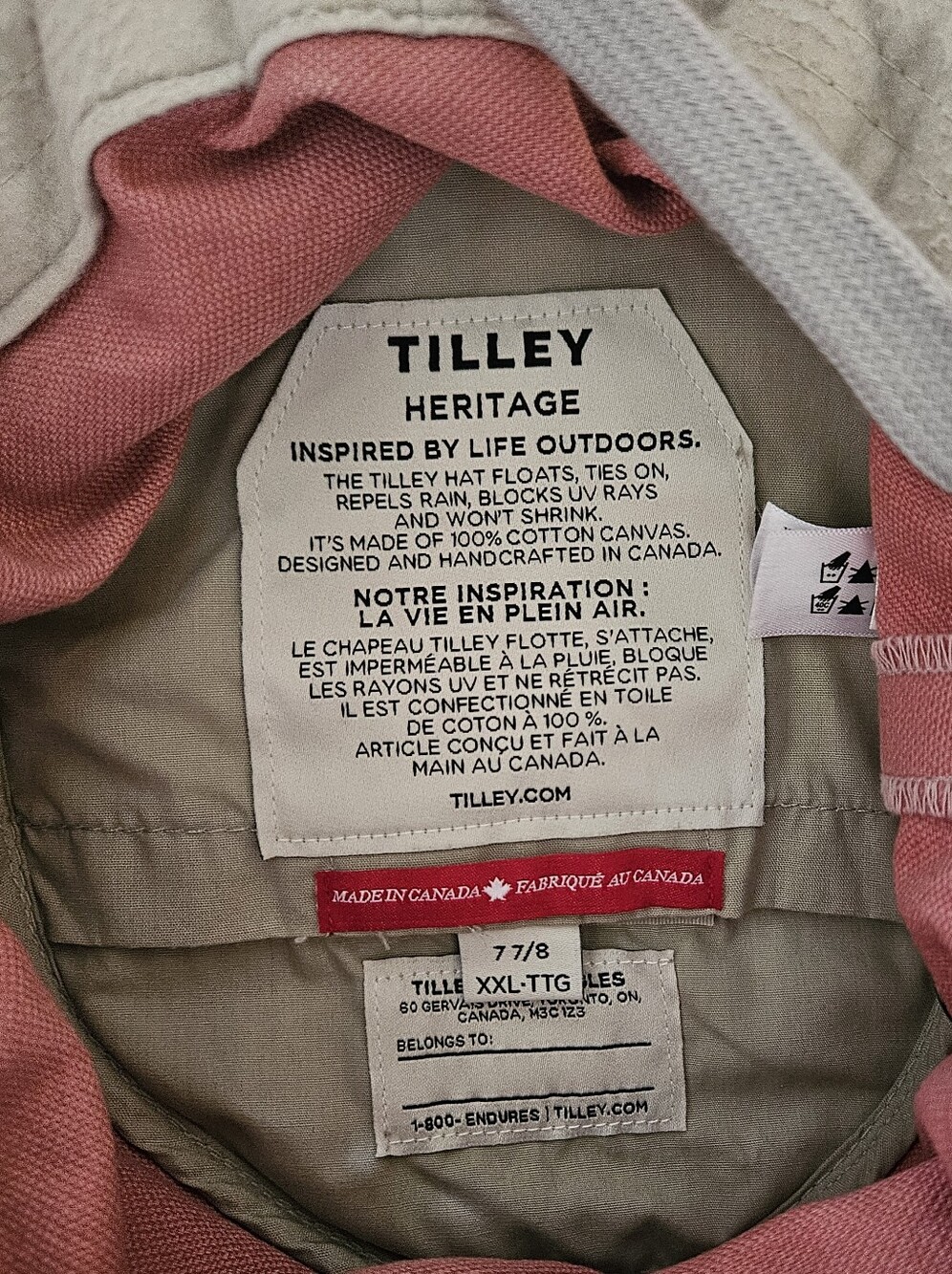 "Clay" T3 Wanderer Tilley Hat - Picture 3 of 4